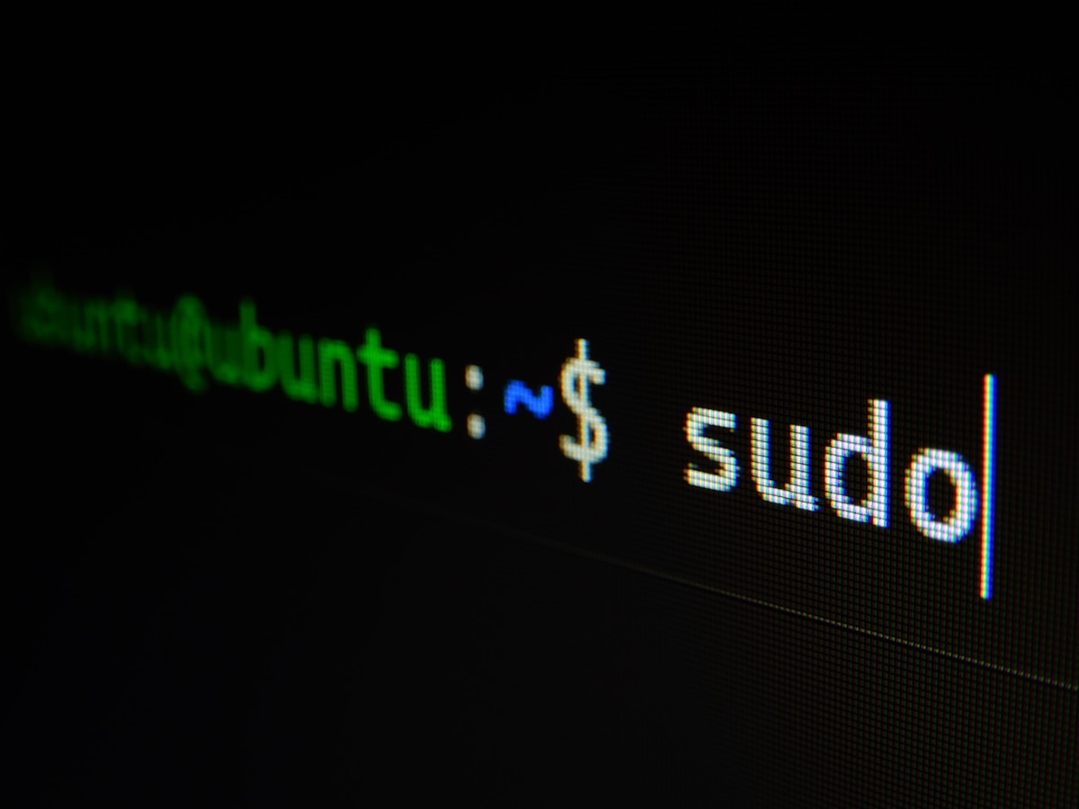 Terminal Linux em monitor